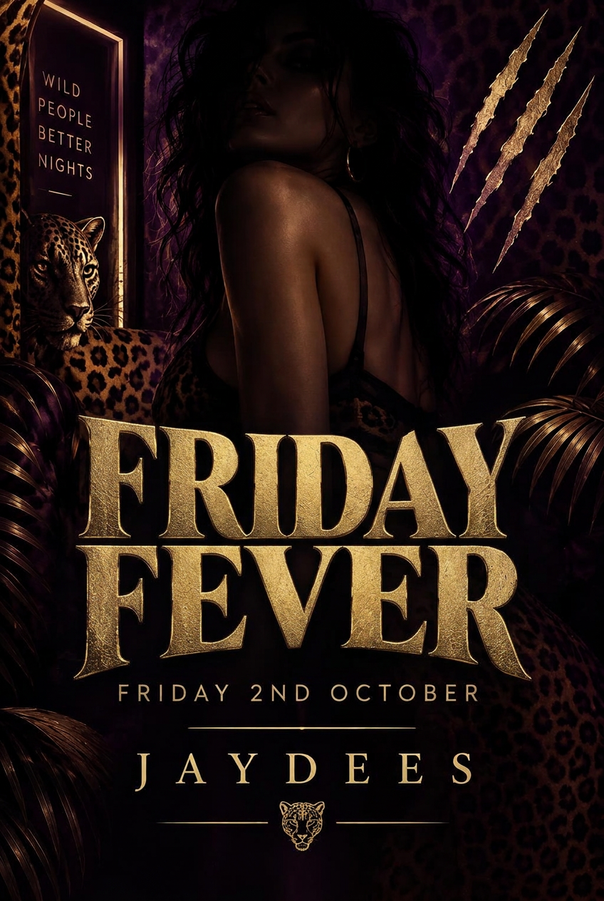 Friday Fever @ Jaydees poster