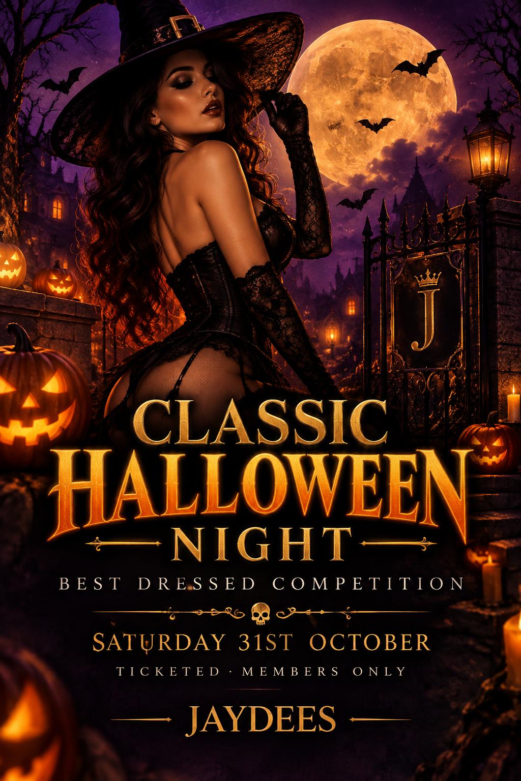 Classic Halloween Night poster