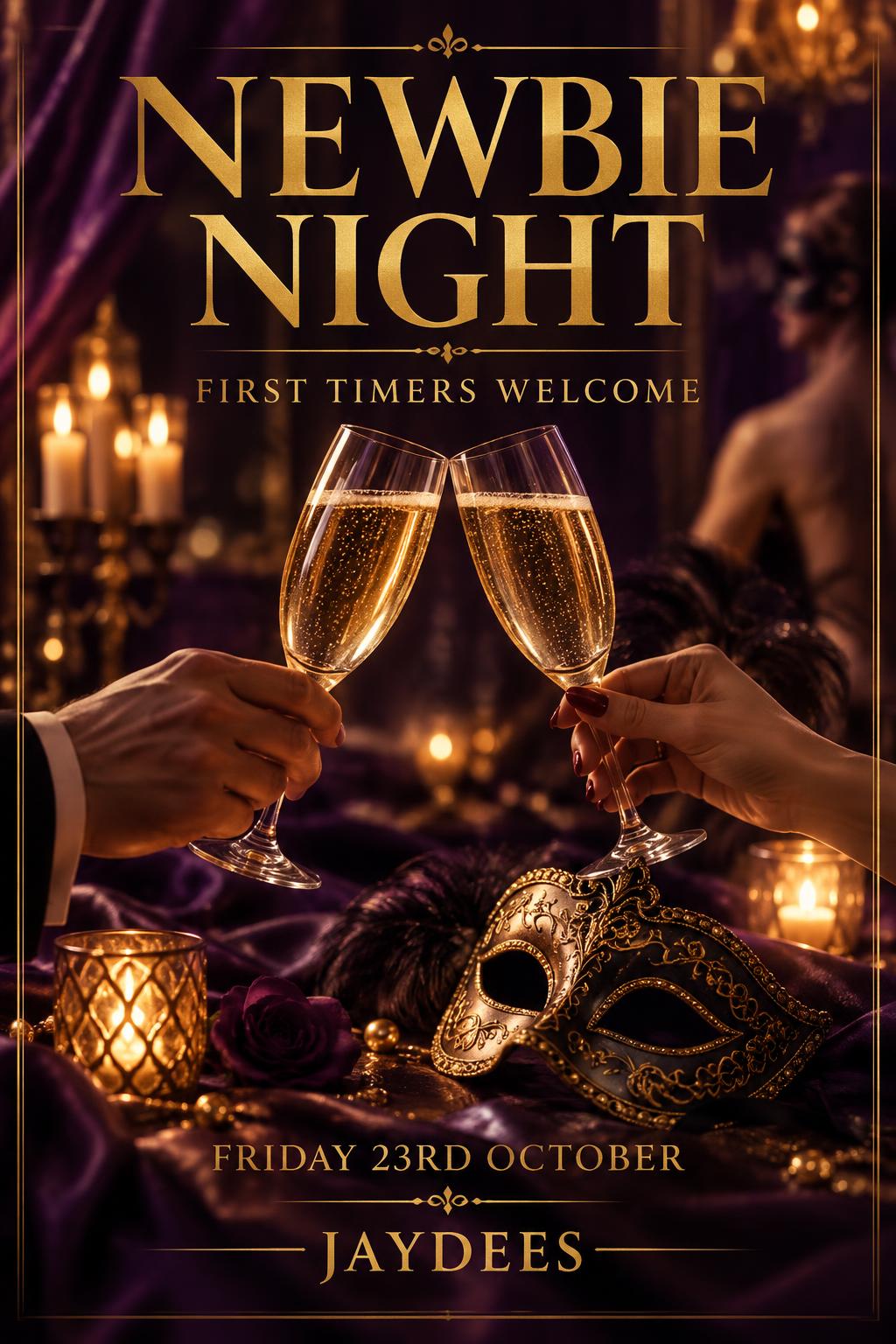 Newbie Night poster