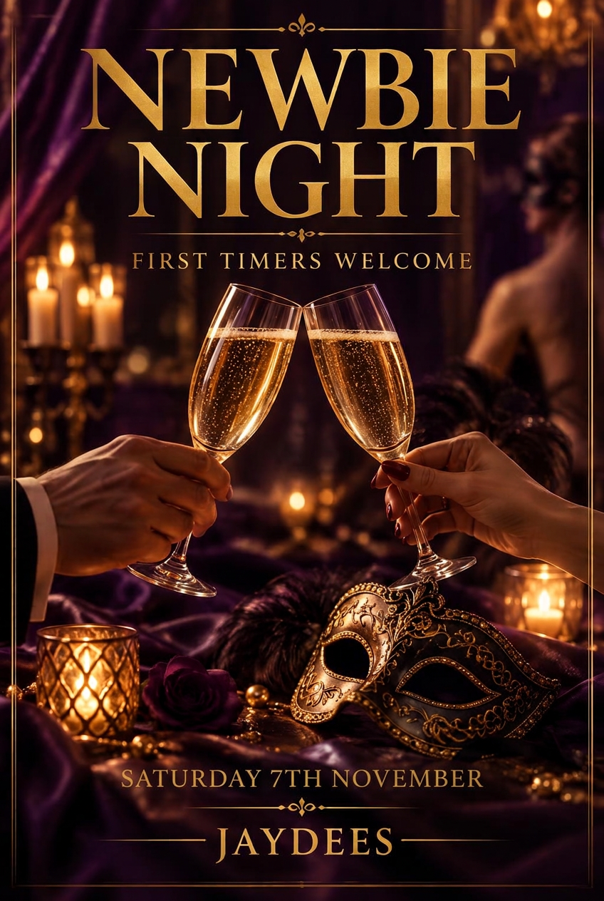Newbie Friday poster
