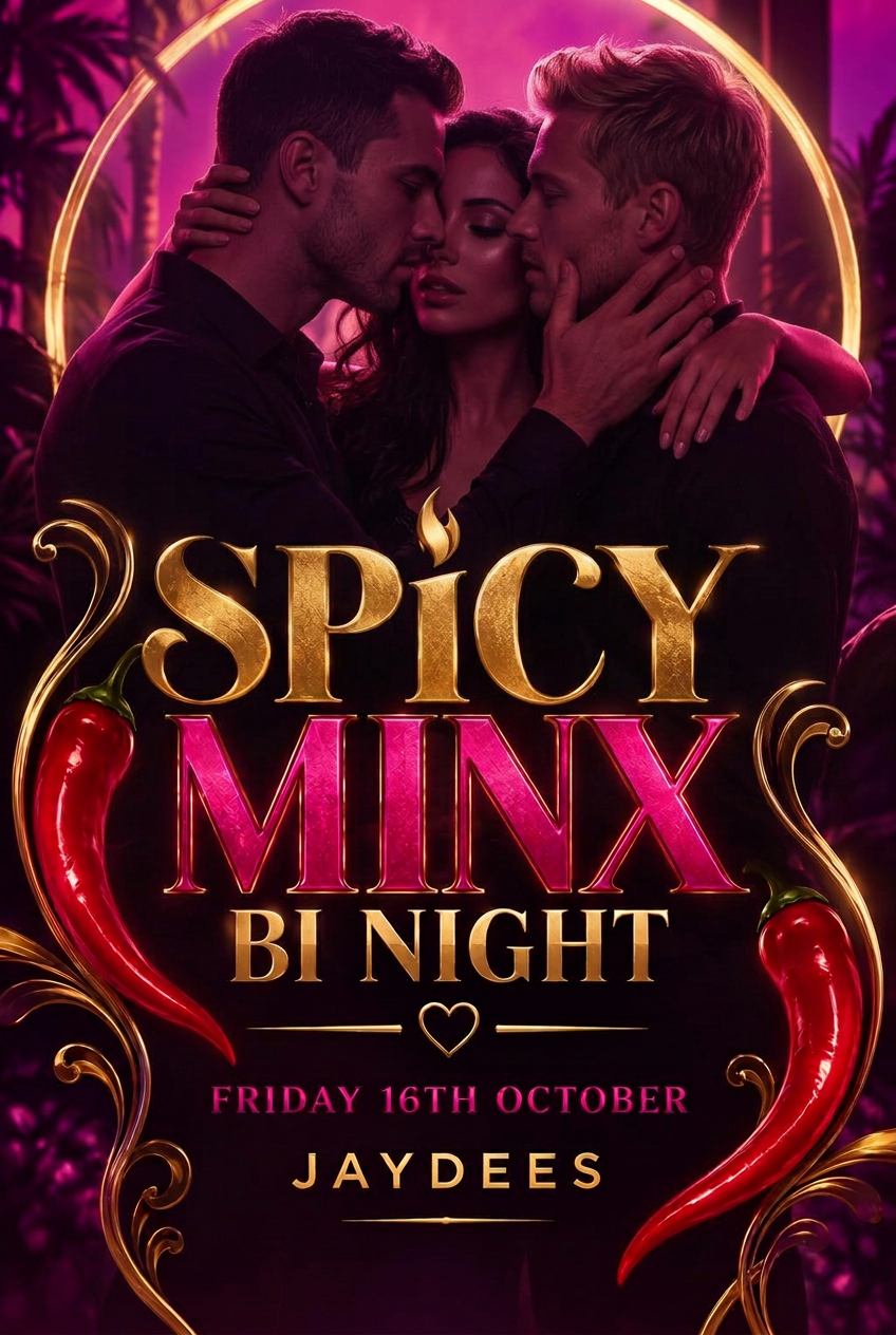 Spicy Minx Bi Night poster
